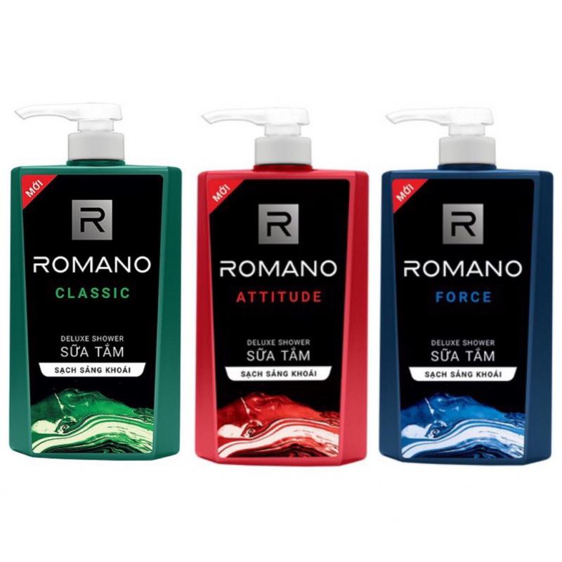Sữa tắm Romano Force 650g