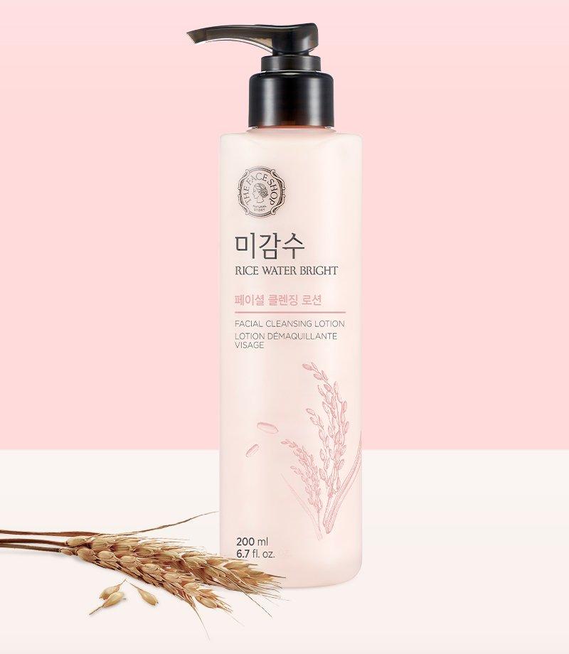 Sữa Tẩy Trang Làm Sáng Da RICE WATER BRIGHT FACIAL CLEANSING LOTION 200ml