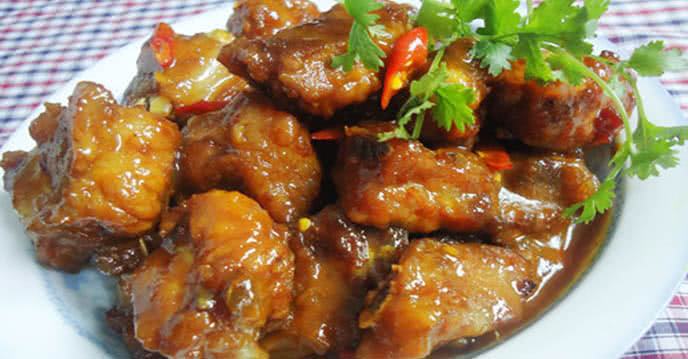Sườn kho tàu
