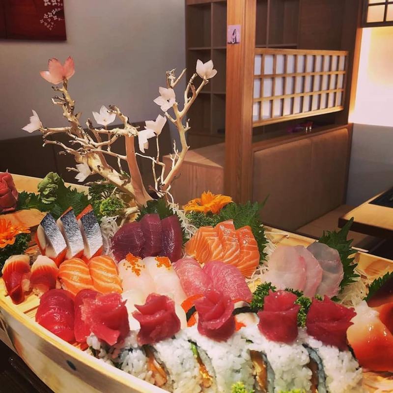Sushi ngon đẹp mắt