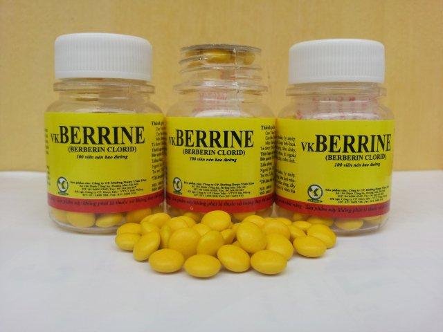 Tác dụng phụ của Berberin