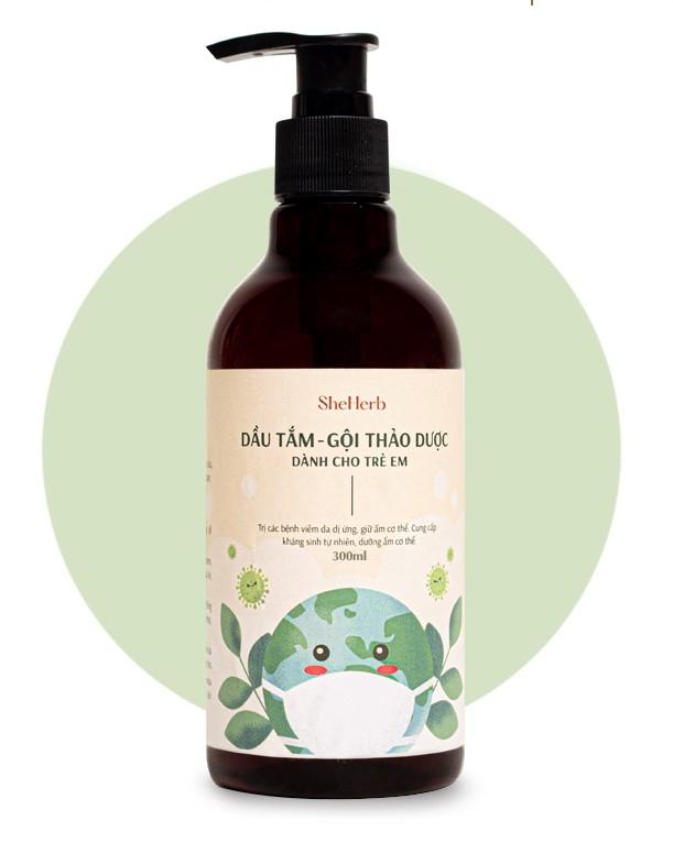 Tắm gội thảo dược cho bé SheHerb