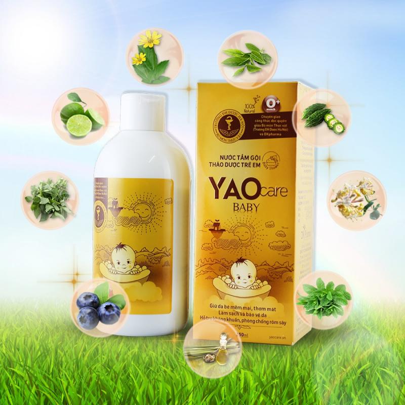 Tắm gội toàn thân thảo dược Yaocare baby