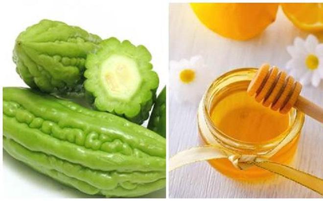 Giảm béo với mật ong, mướp đắng