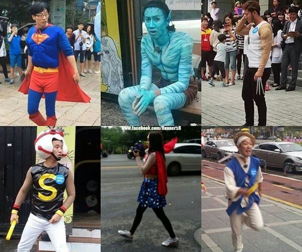 Những siêu anh hùng của Running man