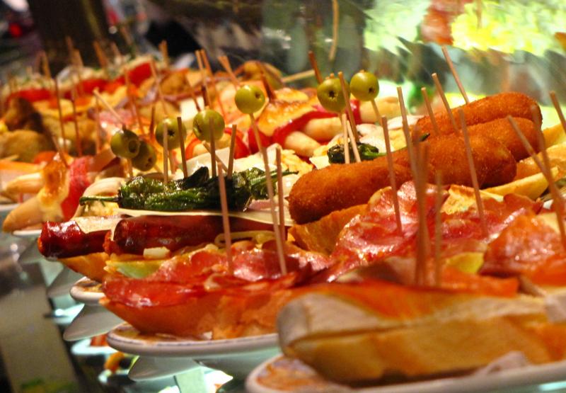 Tapas ở Barcelona, Tây Ban Nha