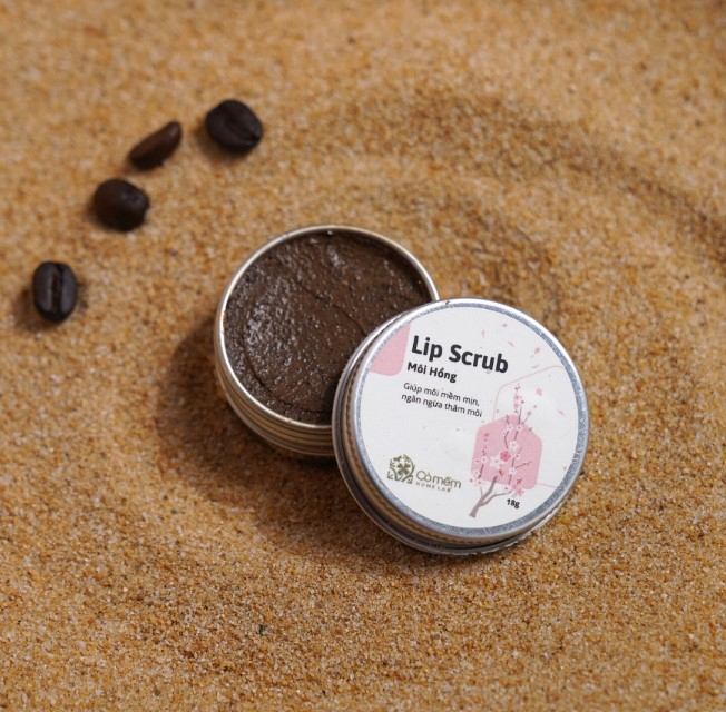 Tẩy da chết môi Lip Scrub Môi Hồng Cỏ Mềm