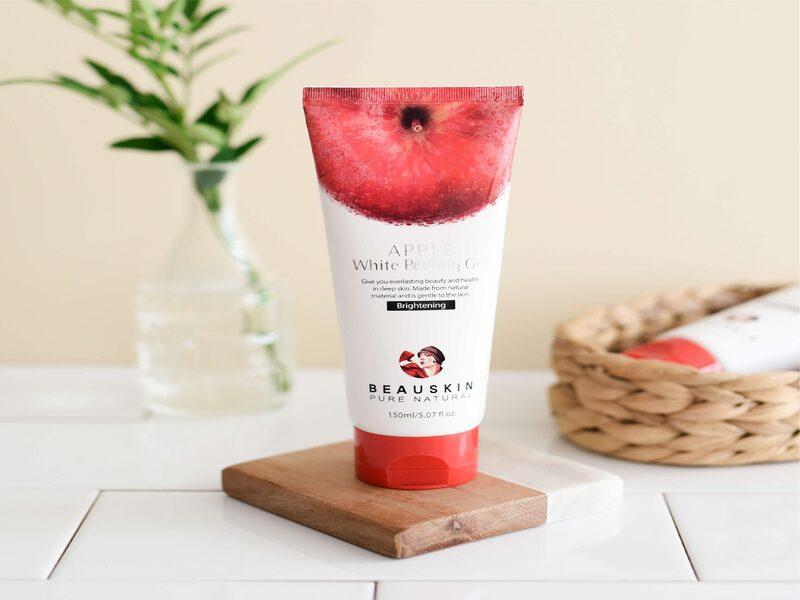 Tẩy tế bào chết mặt dạng gel dịu nhẹ Beauskin Apple White Peeling Gel