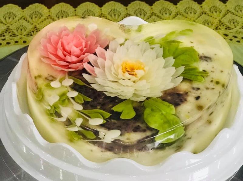 Thạch Rau câu 3D - Xôi Hoa Bảo Ngọc