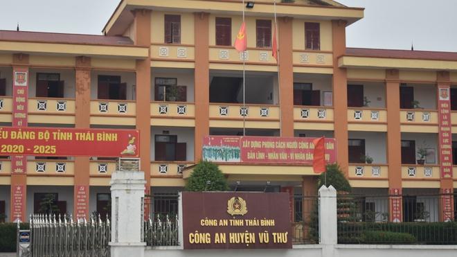 Công an huyện Vũ Thư (Ảnh: Soha)