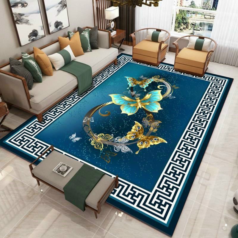 Thảm sàn Bali trải sàn trang trí phòng khách Bella Ho