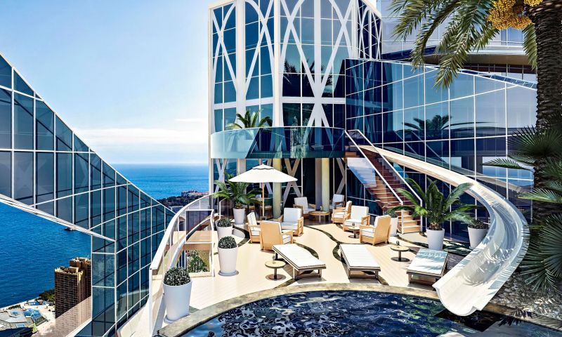 Biệt thự đắt tiền The Odeon Tower Penthouse