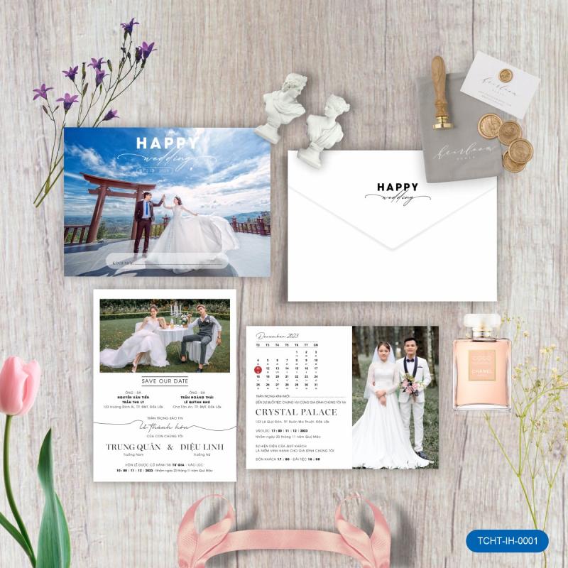 Thiệp Cưới Biên Hòa - Hữu Tín Wedding Invitation