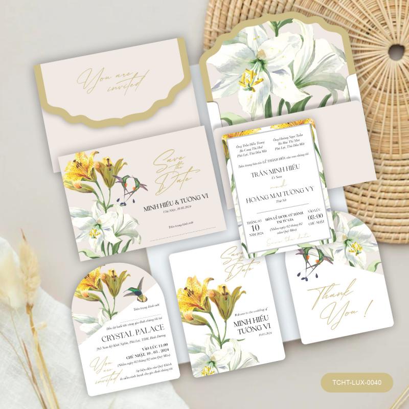 Thiệp Cưới Biên Hòa - Hữu Tín Wedding Invitation