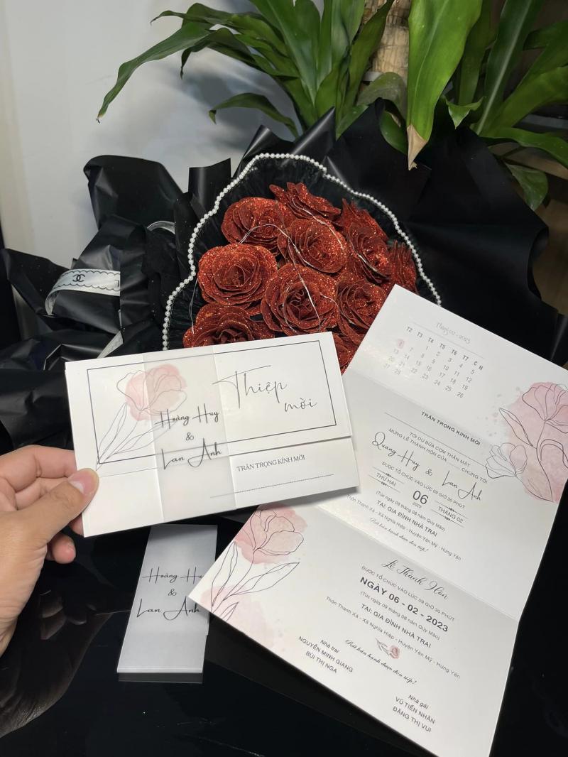 Thiệp cưới CP