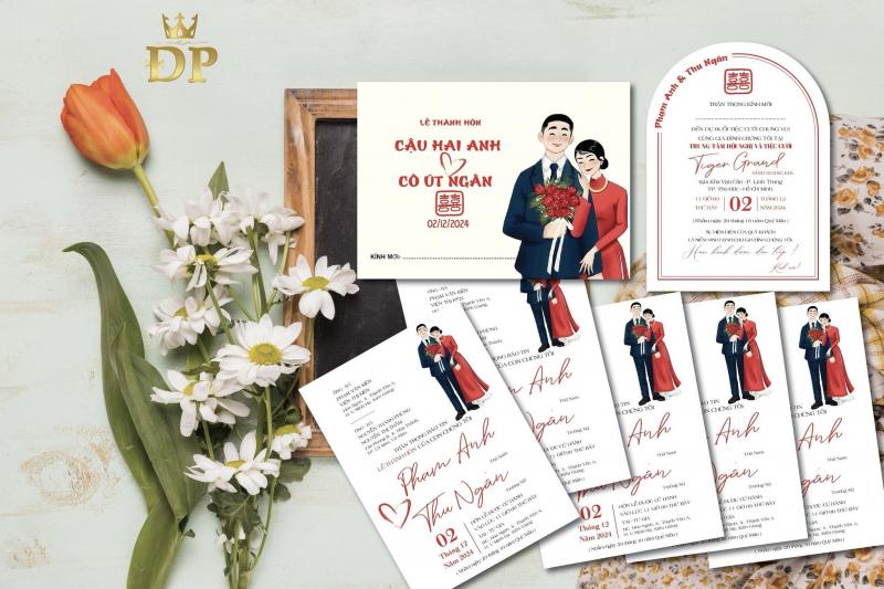 Thiệp cưới Đông Phương