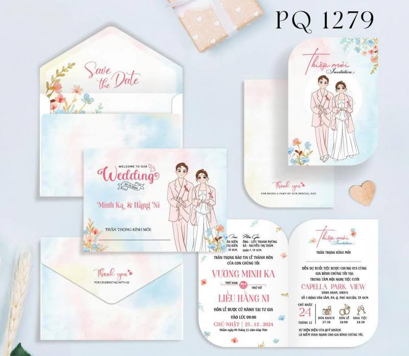 Thiệp Cưới LaGi