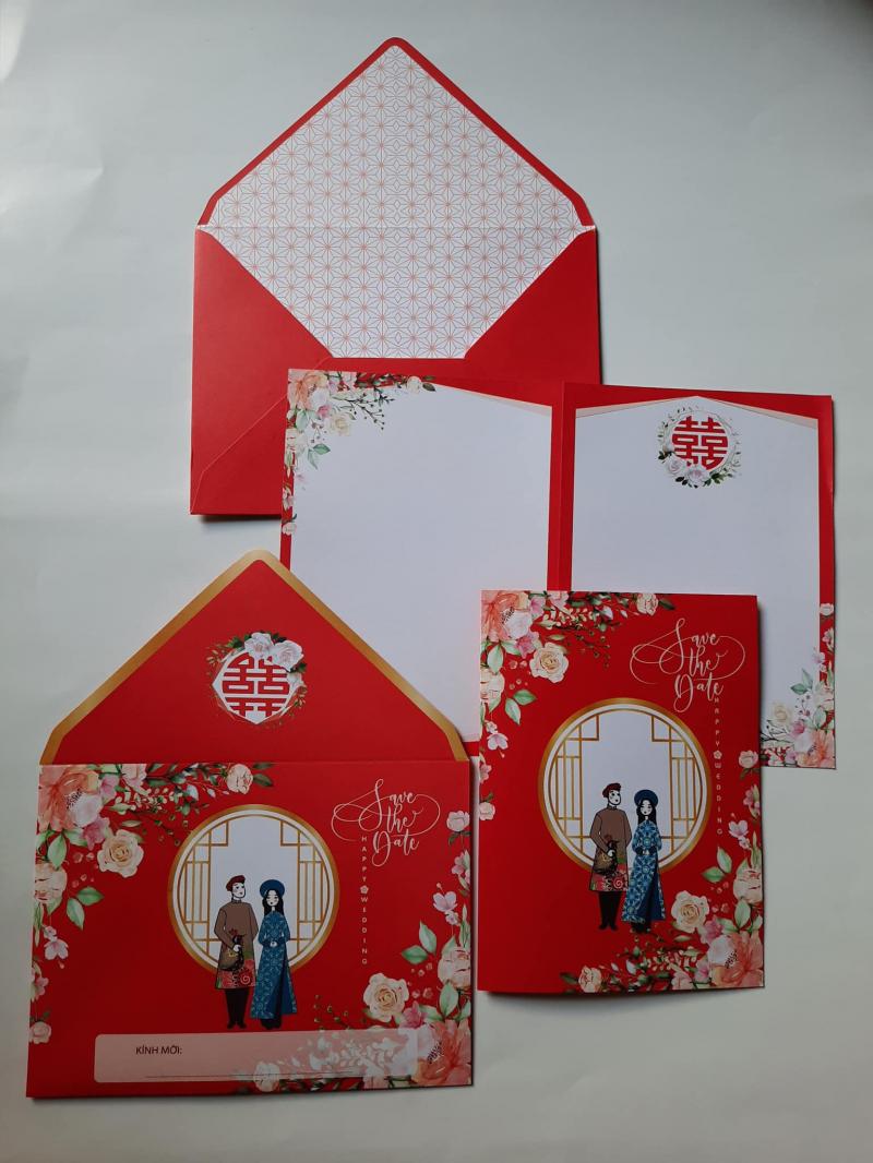 Thiệp cưới love Quy Nhơn