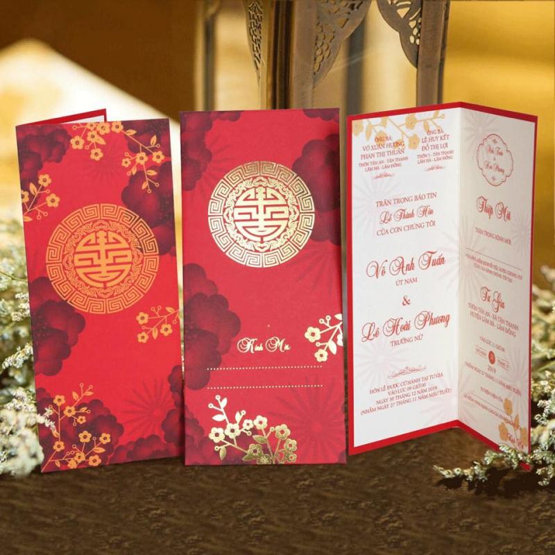 Thiệp cưới Sóng Việt