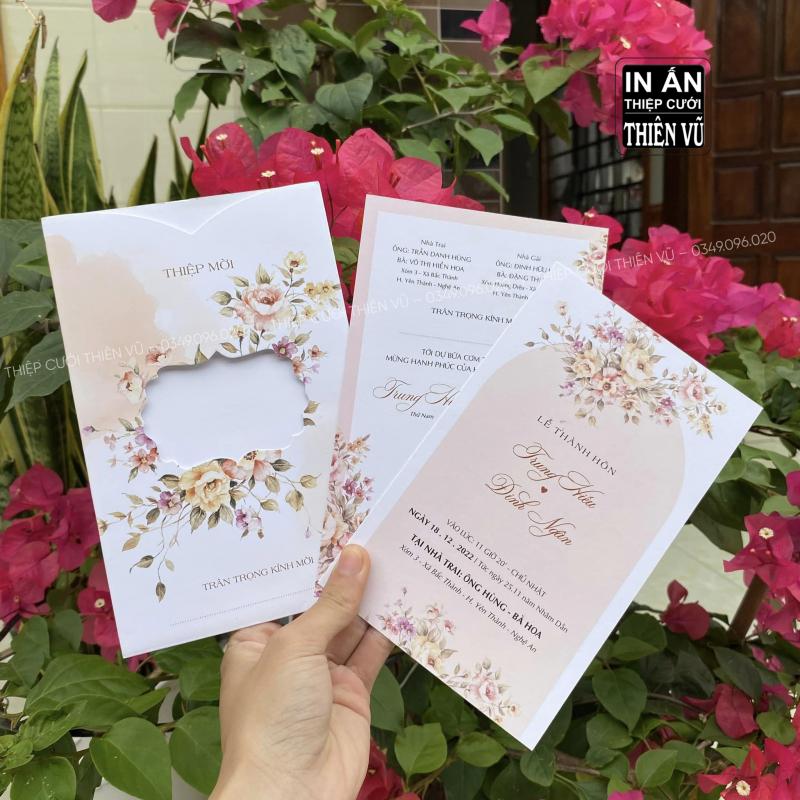 Thiệp cưới Thiên Vũ