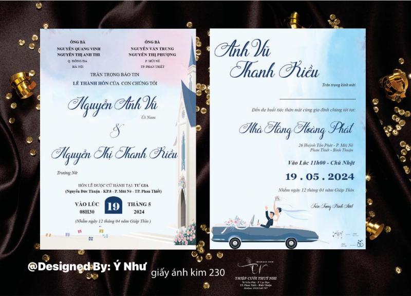 Thiệp Cưới Thuý Nhi