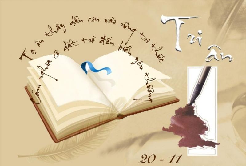 Một chữ là thầy, nửa chữ cũng là thầy