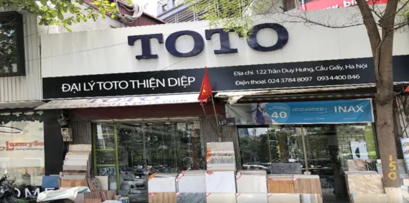 Thiết bị vệ sinh TOTO Thiện Diệp