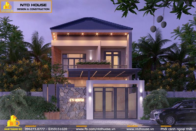 Thiết kế nhà đẹp Nam Thành Đô