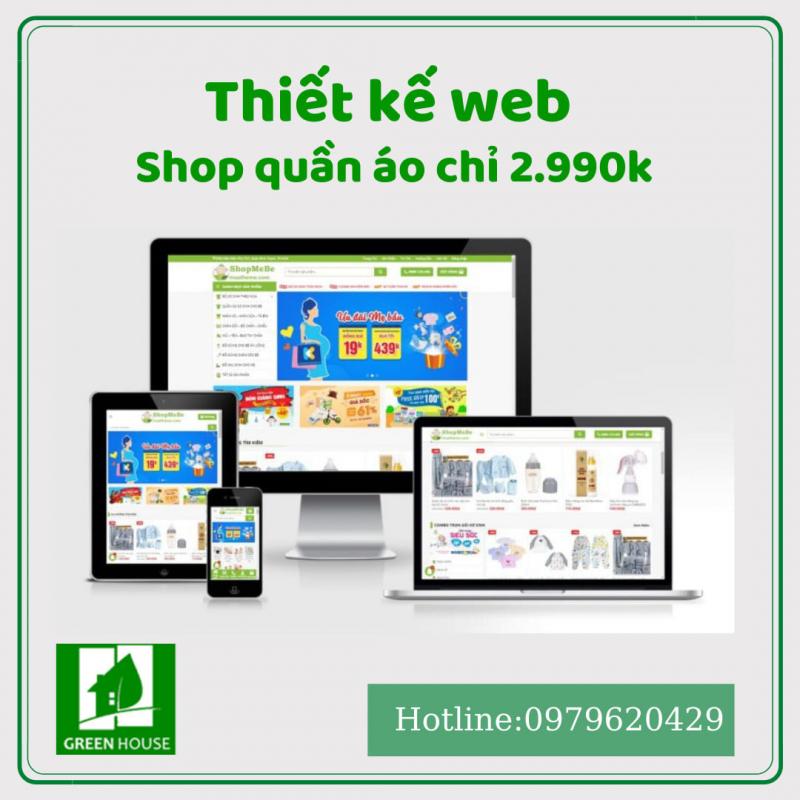 Thiết kế web Quảng Ngãi Green House