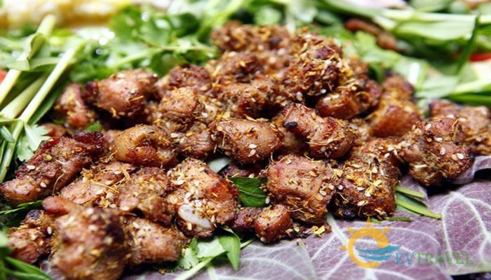 Thịt gừng Nùng Dín