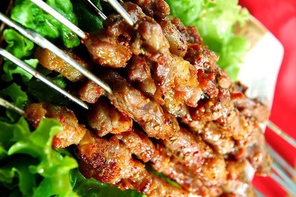 Thịt xiên nướng