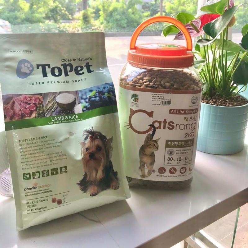 Thức ăn cho chó Topet