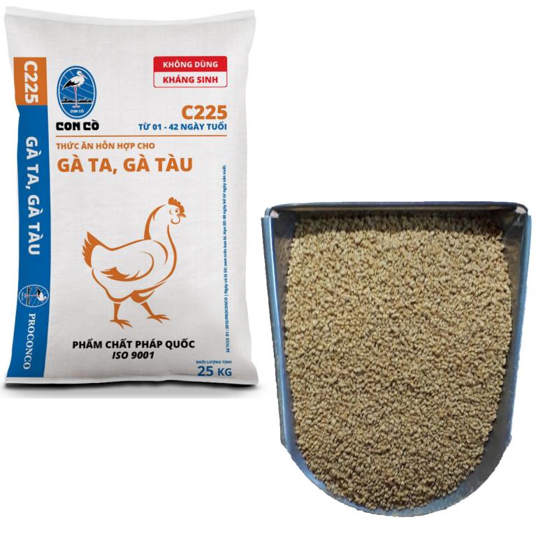 Thức ăn cho gà ta, gà tàu Con Cò