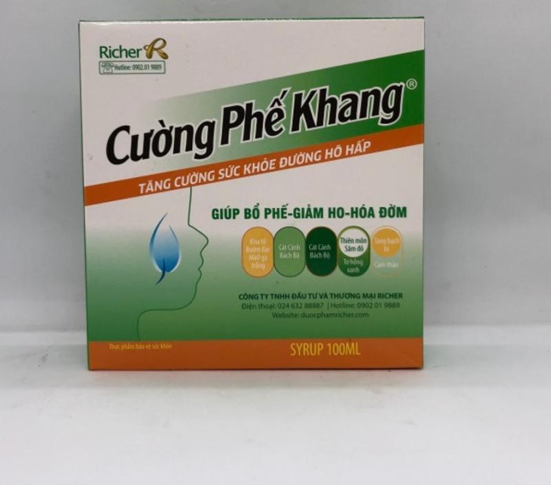 Thực phẩm chức năng Cường Phế Khang