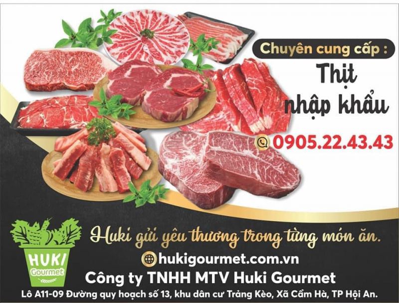 Thực Phẩm Sạch Nhập Khẩu - Huki Gourmet Hội An