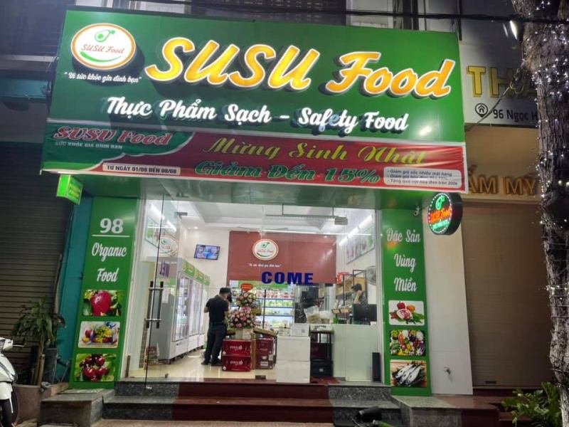 Thực phẩm sạch SUSU Food