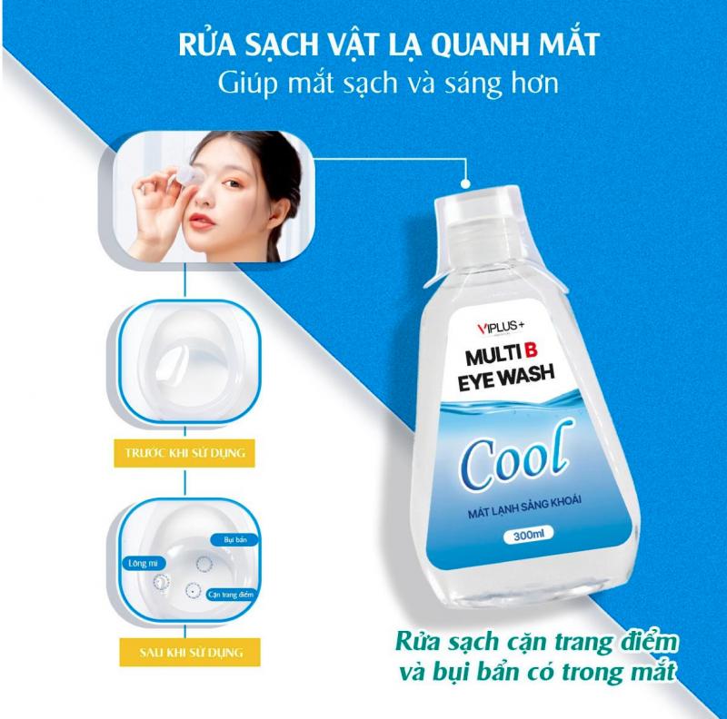 Nước rửa mắt Viplus+