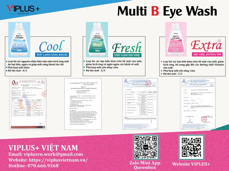 Nước rửa mắt Viplus+