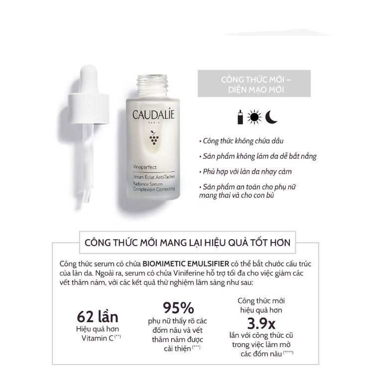 Tinh chất  Caudalie VinoPerfect Radiance Serum Complexion