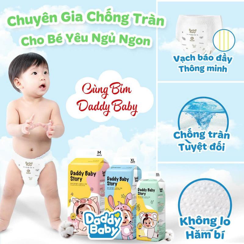 Bỉm Daddy Baby Story phiên bản Việt Nam