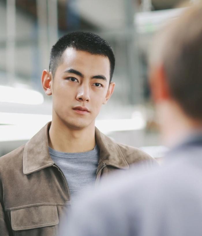 Tóc nam ngắn 3 phân