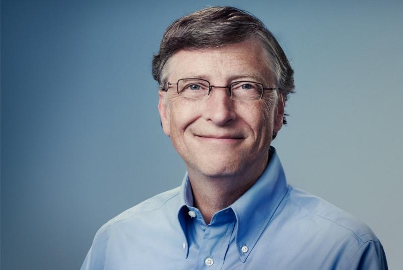 Bill Gates -  doanh nhân người Mỹ, nhà từ thiện, tác giả và chủ tịch tập đoàn Microsoft