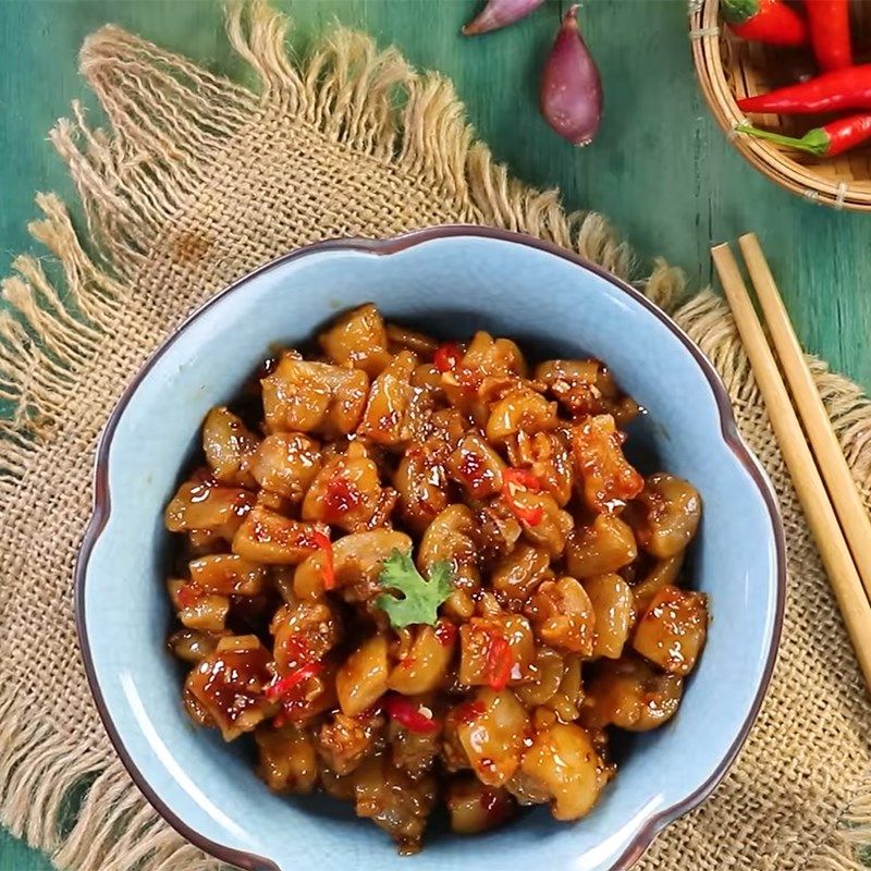 Tóp mỡ cháy tỏi nước mắm