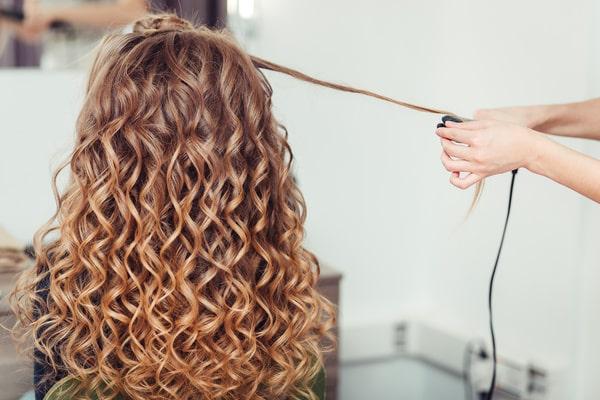 Tóc sau khi dùng thuốc uốn lạnh Topform Fix Goldwell