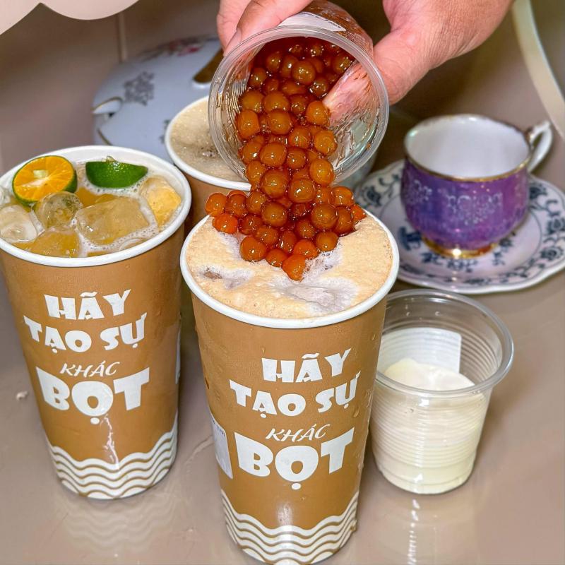 Trà sữa Bọt