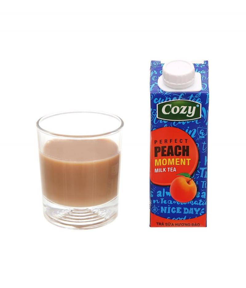 Trà sữa Cozy hương đào chắc chắn sẽ không làm bạn thất vọng