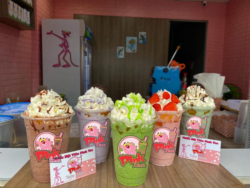 Trà Sữa Pink Tea
