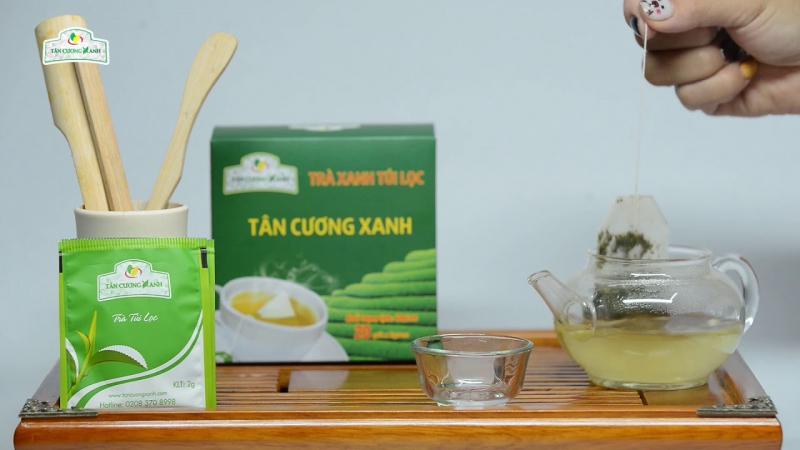 Trà xanh túi lọc Tân Cương Xanh