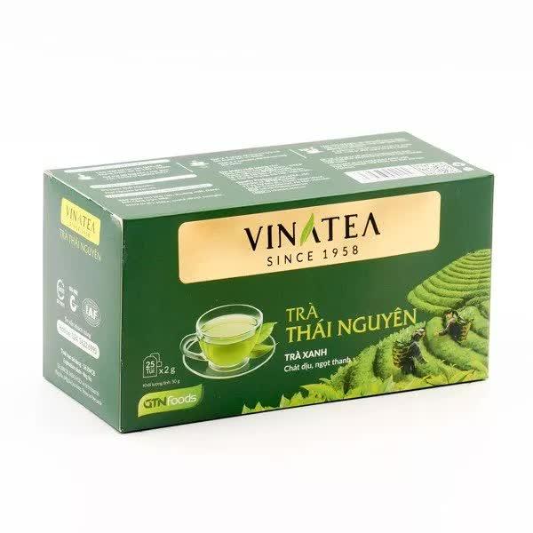 Trà xanh Vinatea Thái Nguyên túi lọc
