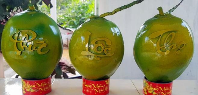 Dưa in chữ